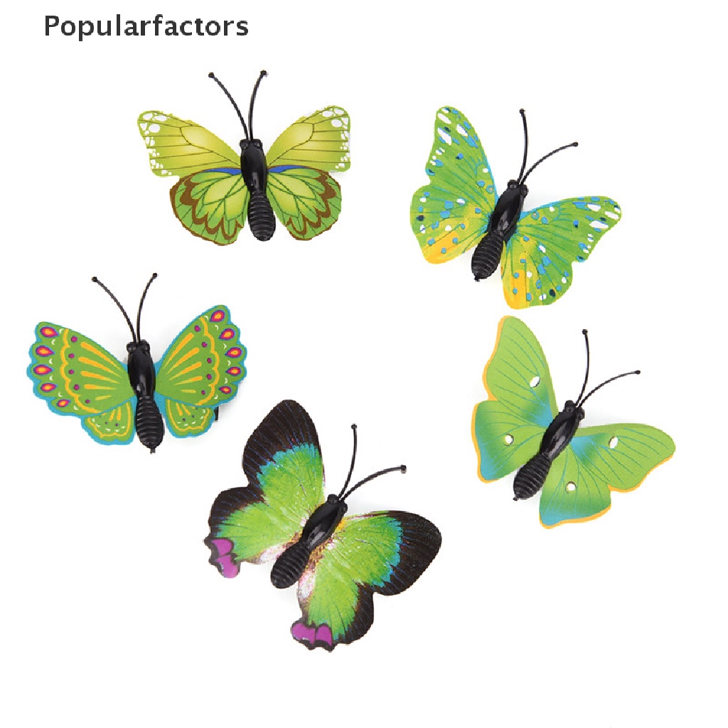 Bộ 5 Kẹp Tóc Hình Bướm Dễ Thương