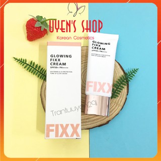 Kem dưỡng nâng tone, chống nắng So’Natural Glowing Fixx Cream SPF50+ PA++++ 30ml
