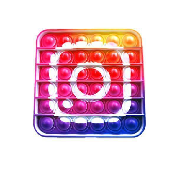 Pop it  - Đồ Chơi Nhấn Bóng Hình Tiktok, Instagram Hot Trend 2021 Giảm Stress, Căng Thẳng Cho Mọi Lứa Tuổi