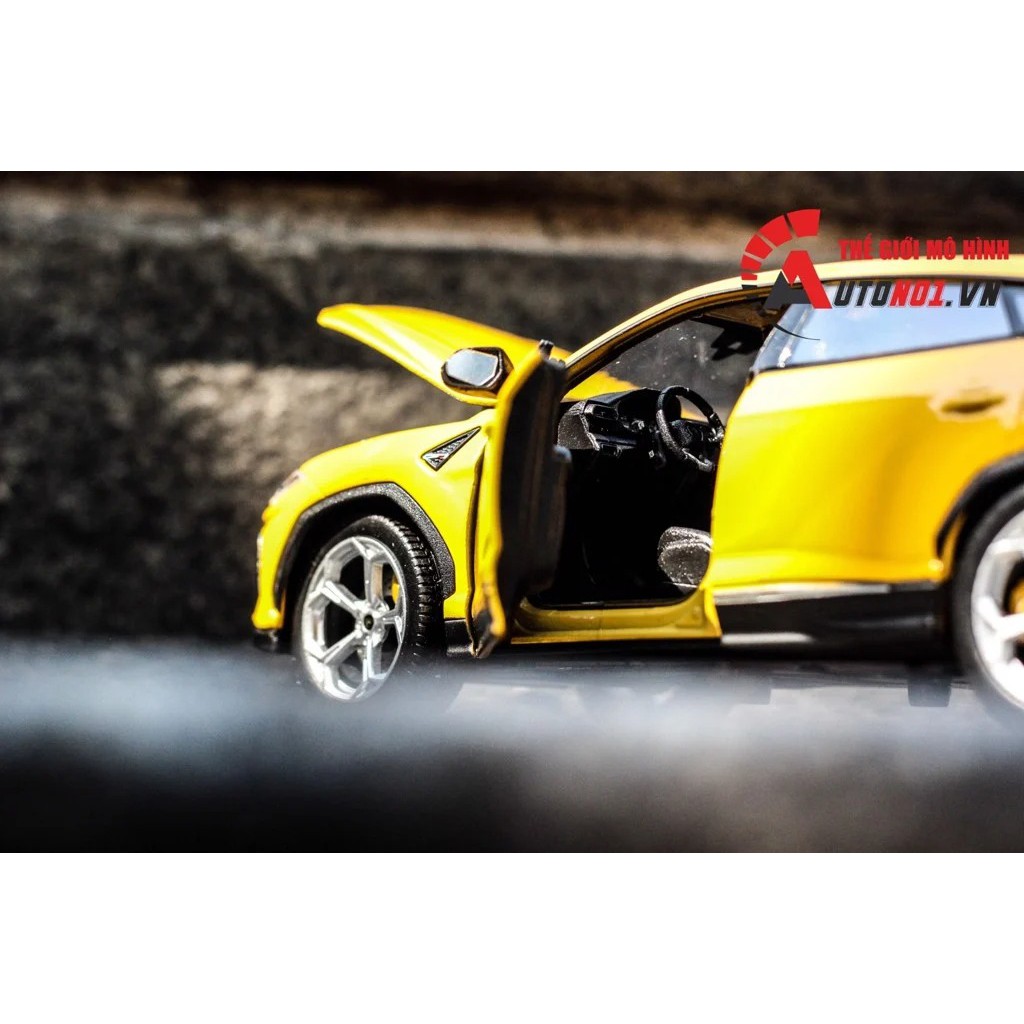 MÔ HÌNH XE LAMBORGHINI URUS YELLOW 1:24 WELLY 5871