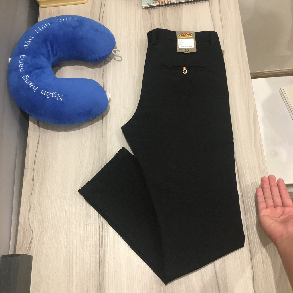 Quần âu nam co giãn 4 chiều chất vải mềm mịn Không Nhăn Không Phai Màu