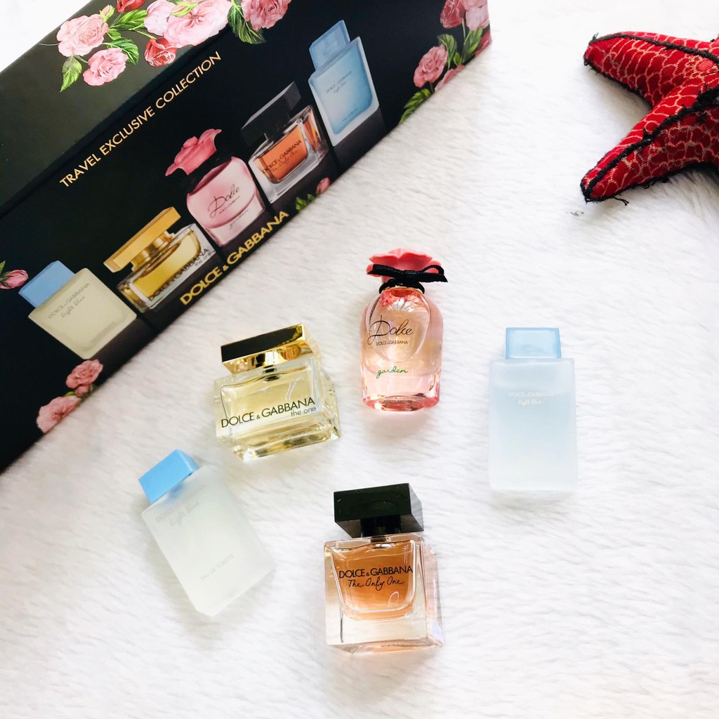 GiftSet Nước Hoa Nữ Dolce & Gabbana 5 Chai Mới Nhất | BigBuy360 - bigbuy360.vn