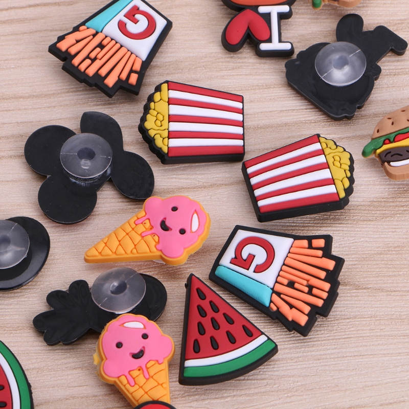 HAN❀ Mix Models 8pcs/Lot Shoe Accessories Decoration For Garden  And Beach Shoes Kids