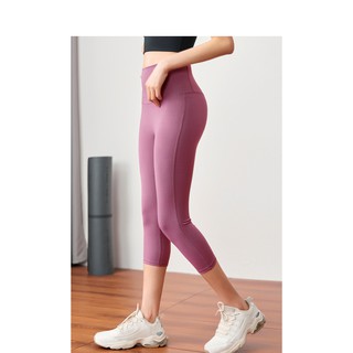 [2021] Quần legging lửng cạp cao