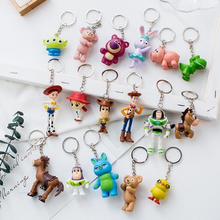 Móc gắn chìa khóa hình nhân vật trong toy story