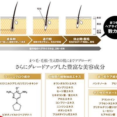 Tinh chất dưỡng mi Eyelash Tonic mẫu mới xuất xứ Nhật Bản