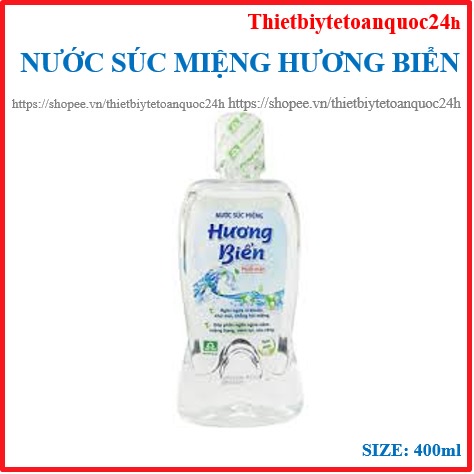 [Chính hãng] Nước Súc Miệng Hương Biển - 400ml