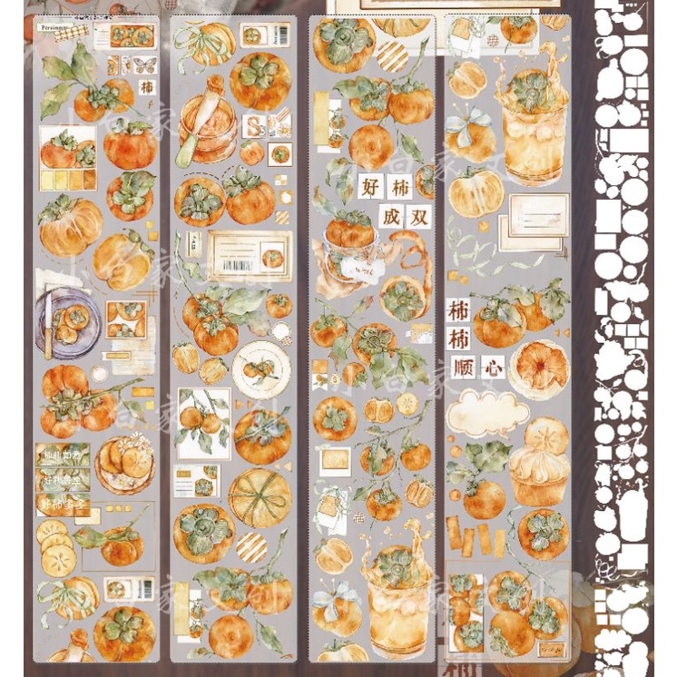 Krisna.room ♡ Hãng XBJ- Chu kì 100cm cuộn băng dán hình quả mọng