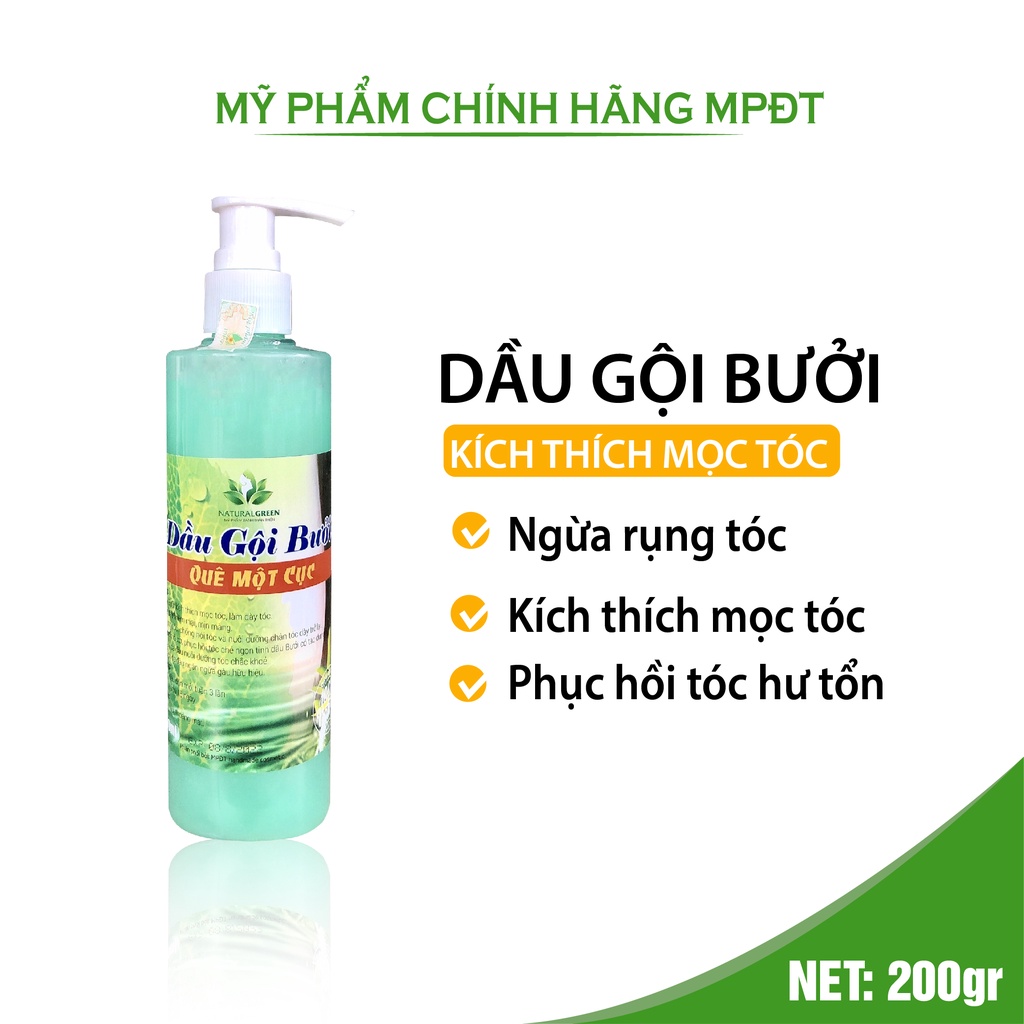 (250ml) Dầu Gội Tinh Dầu Bưởi Ngăn Ngừa Rụng Tóc