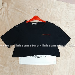 [HÌNH THẬT] SET 2 MÓN ÁO KIỂU CROPTOP