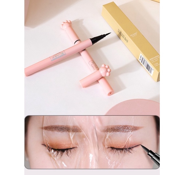 Bút kẻ mắt, eyeliner siêu bền, siêu sắc nét mèo hồng hàng nội địa Trung MAT10