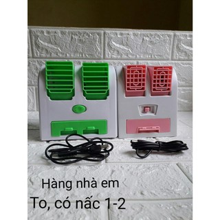 Điều hòa mini 2 cửa - quạt đá 2 cửa có 2 chế độ mát -dc1315