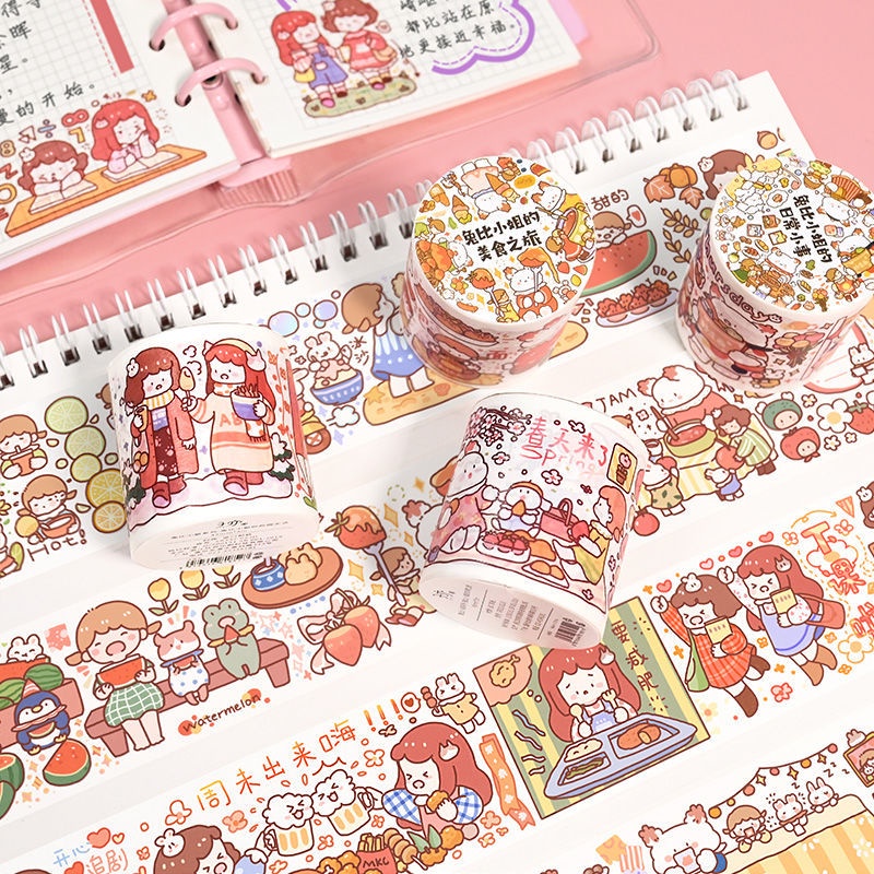 Băng keo washi tape hãng Miss rabbit - 112cm