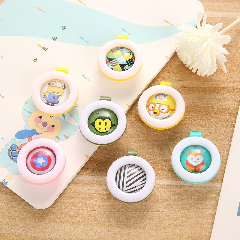 Kẹp chống muỗi, huy hiệu đuổi muỗi Bikid Hàn Quốc an toàn sử dụng cho bé