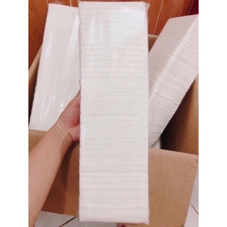 Cây giấy rửa mặt mềm mịn 200 tờ , Giấy Cây Lau Mặt Làm Sạch Da