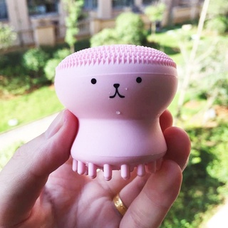 Rửa mặt bạch tuộc silicon