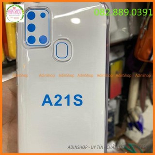 Ốp lưng Samsung A21S dẻo trong suốt dày xịn