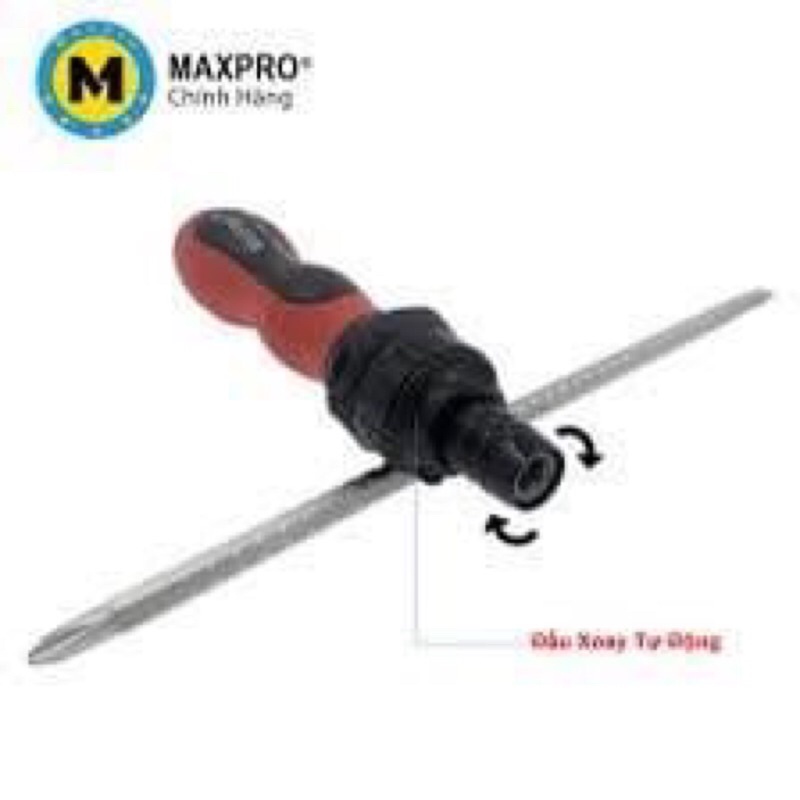 Tua Vít Tăng Đưa 2 Đầu Xoay Tự Động MAXPRO