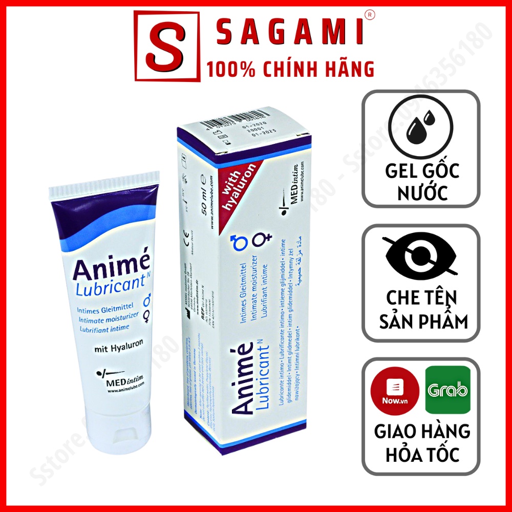 Gel Bôi Trơn Medintim Anime - Sản Xuất Và Nhập Khẩu Từ Đức - Tuýp 50 ml