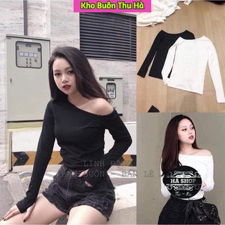 Áo thun lệch vai hàng đẹp
