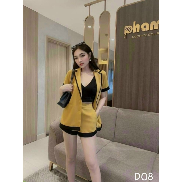 SÉT VEST 3 MÓN PHỐI VIỀN SANG CHẢNH SIÊU HOT DX
