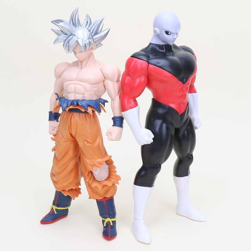 30cm Mô Hình Nhân Vật Goku  jiren  Dragon Ball Z Model Toys Silver hair Goku Figures