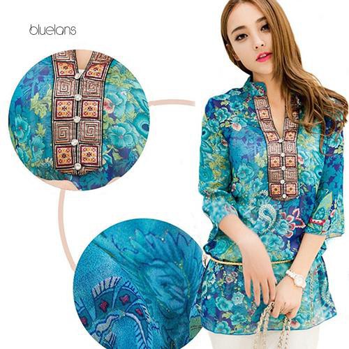 FREESHIP ĐƠN 99K_ Áo tay lỡ bằng vải Chiffon kiểu dáng Hàn Quốc