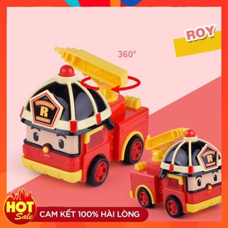 (Uy Tín) Bộ 4 Xe Đồ Chơi Poli Cao Cấp - Bộ Xe Đồ Chơi Mô Hình Cho Trẻ