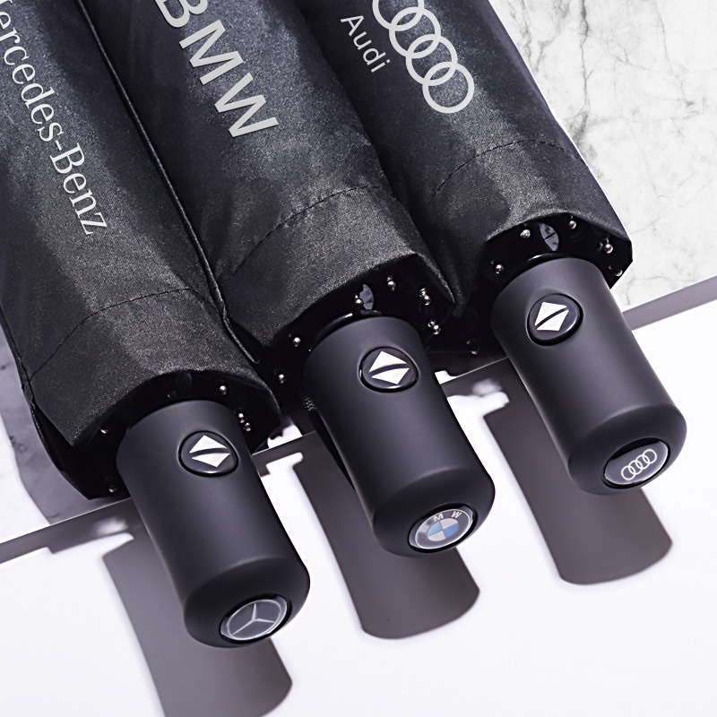 Dù Gấp Tự Động In logo Xe Hơi Honda toyota Hyundai Mazda Lexus Nissan MG