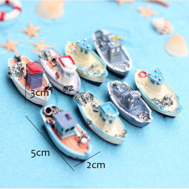 Mô hình thuyền biển mini