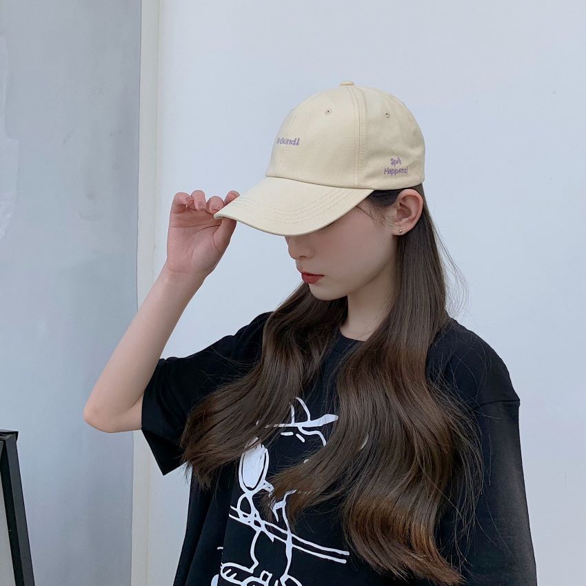 Mũ lưỡi trai nam nữ , nón kết nam nữ thêu chữ Groud vải cotton phong cách Hàn Quốc