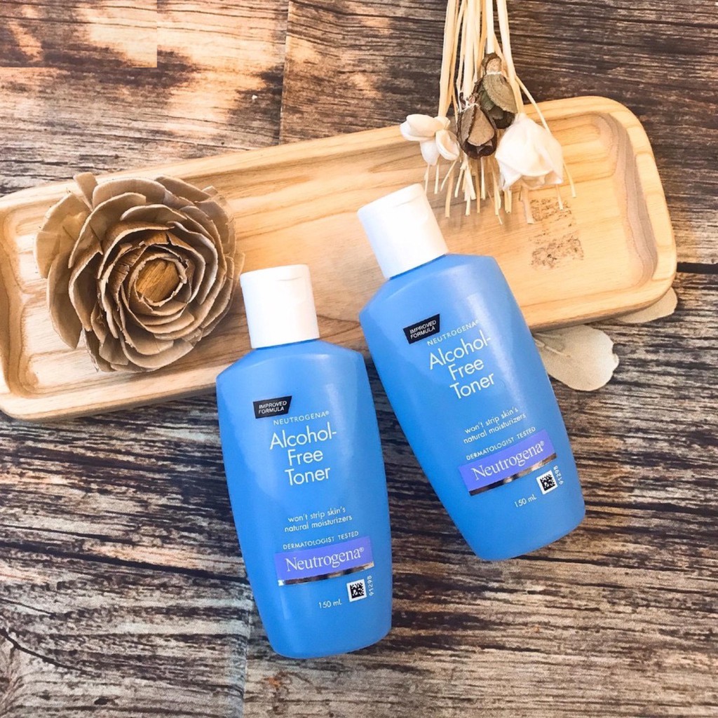 Toner NEUTROGENA không cồn - NEUTROGENA Alcohol Free Toner 150mL