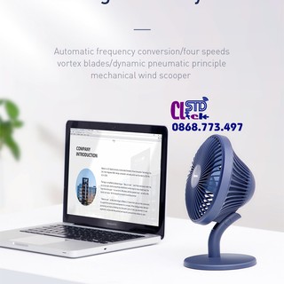 Quạt cầm tay baseus ocean tích hợp pin 2.000 mah chính hãng