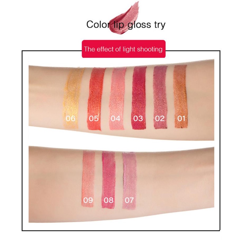 Son Môi Màu Nhũ Kim Tuyến Kháng Nước Lâu Trôi TSLM2 2022