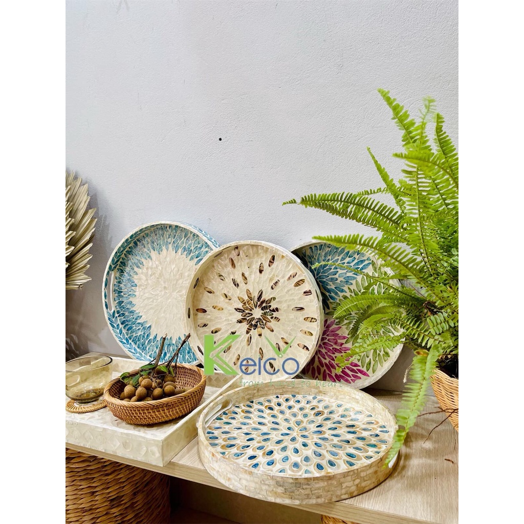Khay Khảm Trai Tiện Lợi Thân Thiện An Toàn Với Môi Trường Dùng Cho Nhà Bếp Nhà Hàng