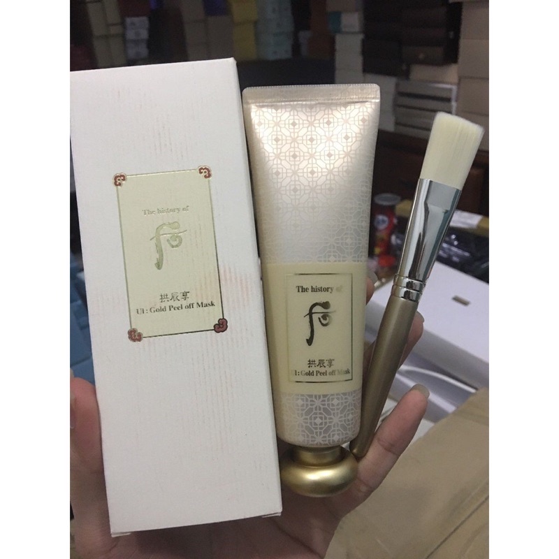 Tẩy da chết  Whoo UI Gold Peel Off Mask 80ml