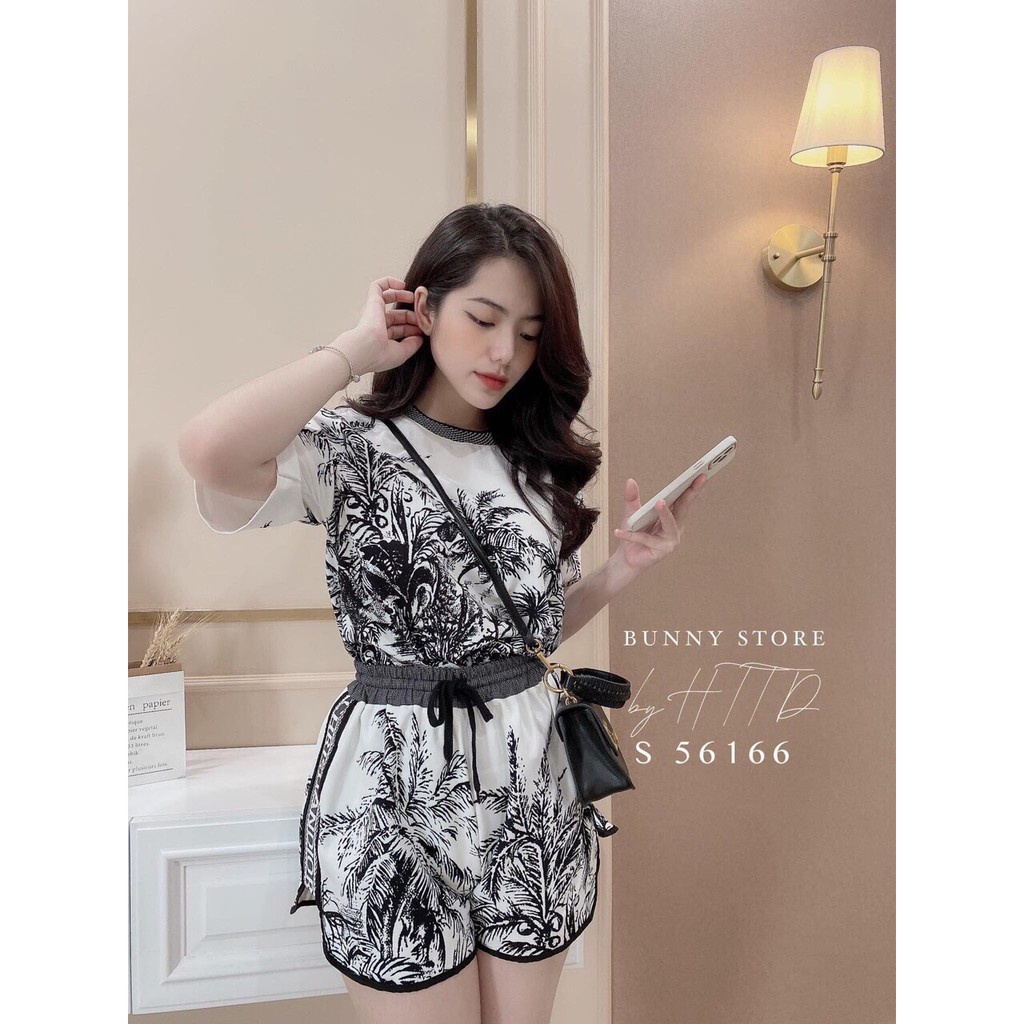 Set bộ cây dừa cotton lụa - S59  , thời trang nữ Hamoon | BigBuy360 - bigbuy360.vn