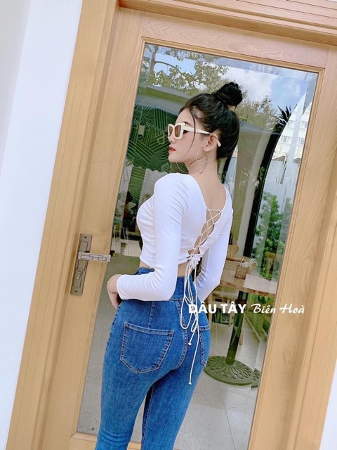 Áo kiểu nữ thun Borip dày dặn (có đệm ngực) | BigBuy360 - bigbuy360.vn