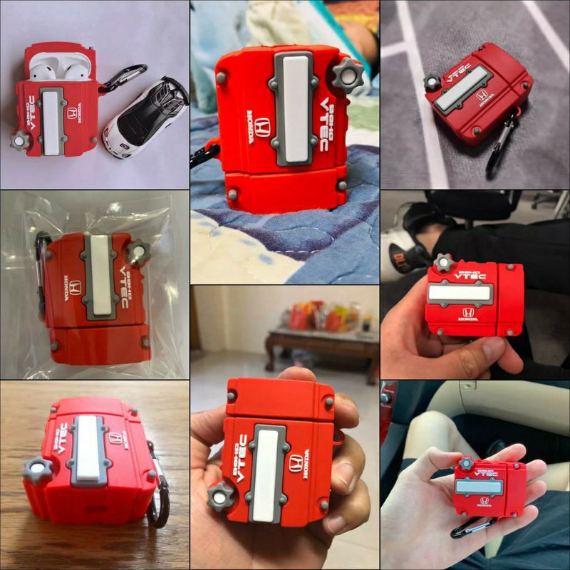 (Order 10 ngày) Case bảo vệ Airpods Pro/1/2/ Freebuds 3 hon da the power of dream/ xe buýt 2 tầng London/ Volkswagen