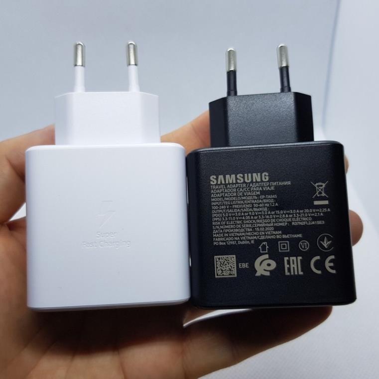 Bộ sạc nhanh Samsung 25W - Chính hãng sạc siêu nhanh Note 10 Plus/S20 Ultra Note 10 Plus 5G/Note 20/Note 20 Ultra