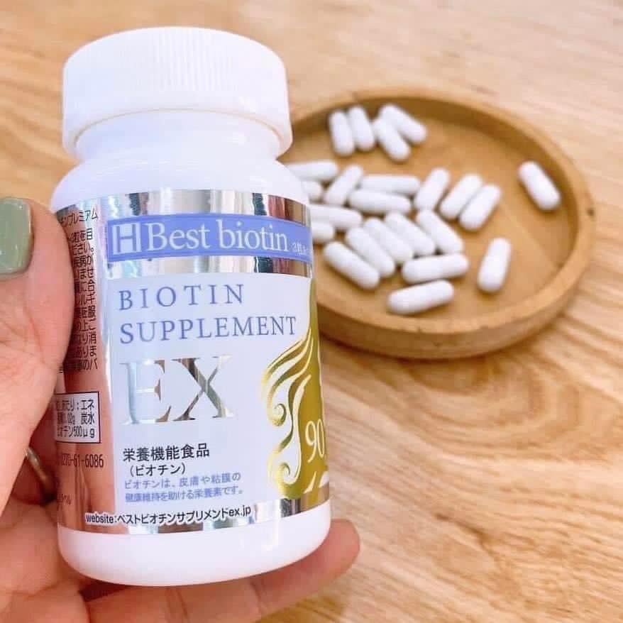 [Best Biotin] Viên Uống Hỗ Trợ Mọc Tóc Nhật Bản - 90 Viên