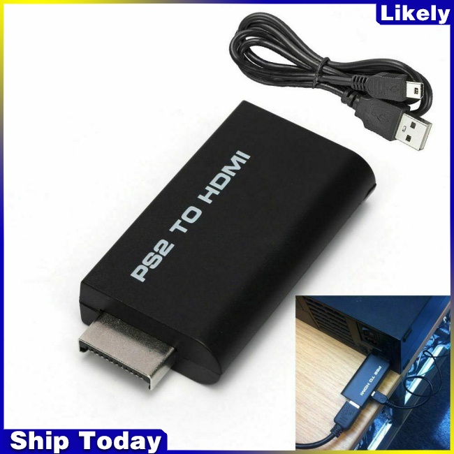 Bộ Chuyển Đổi Dây Cáp HD Chuyển Đổi Từ Sony 2 PS2 Sang HDMI