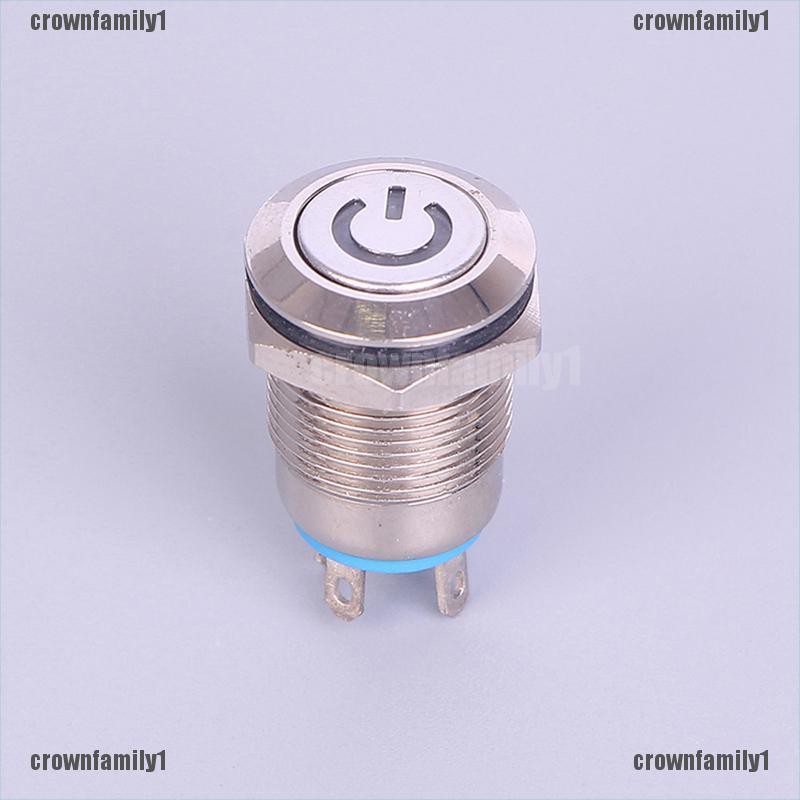 Công Tắc Nút Đèn Led 12mm 12v Chuyên Dụng