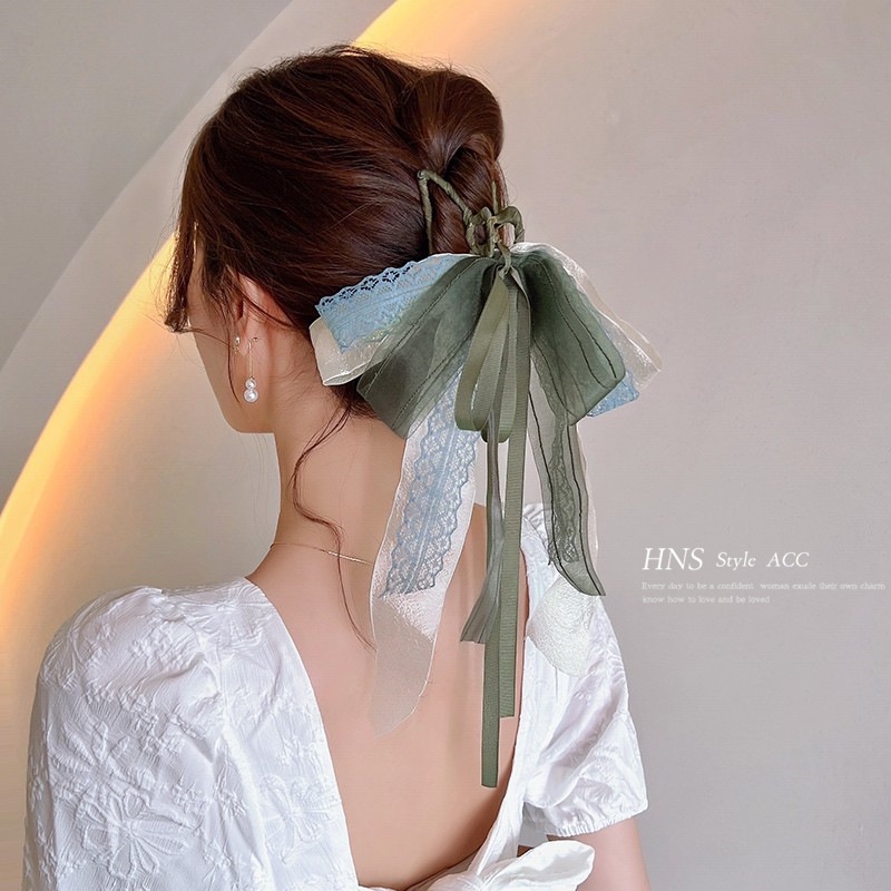 Kẹp Tóc Cá Mập Lớn Bằng Kim Loại Thời Trang Mùa Hè Cho Nữ