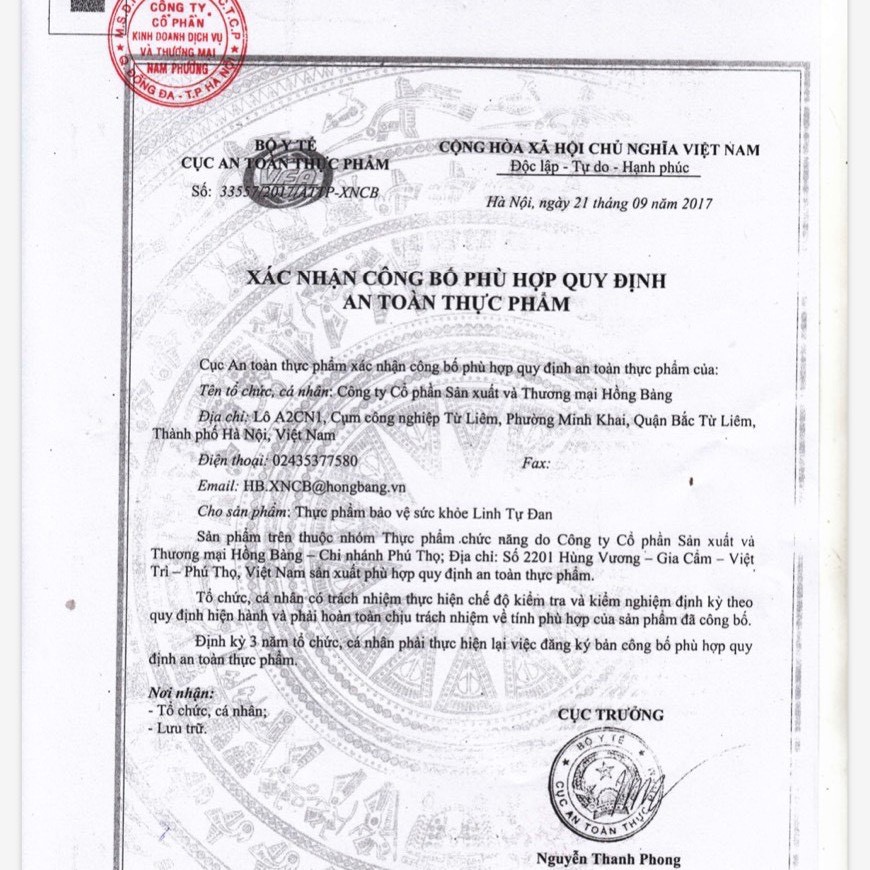 Linh tự đan dành cho người hiếm muộn hộp 30 viên