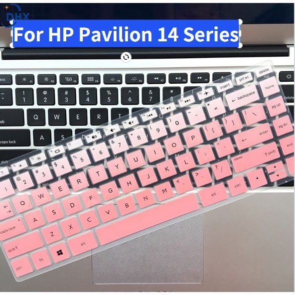Miếng dán bảo vệ bàn phím laptop HP Pavilion 14 Series Notebook Skin 14q-cs0001TX I5-8250U 14 Inc