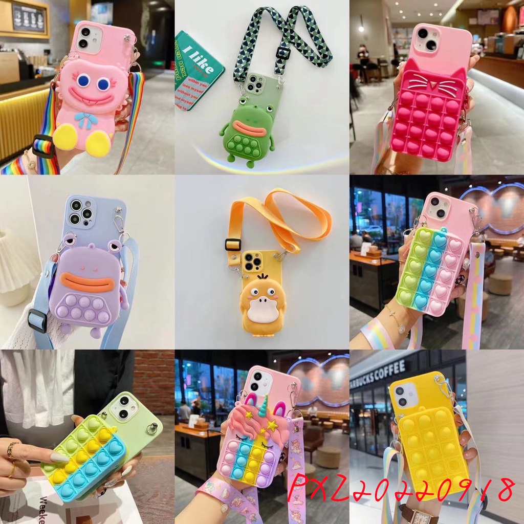 Ốp Điện Thoại Thiết Kế Búp Bê Hoạt Hình 3D Cho IPhone 14 14Pro 14Max 14Promax