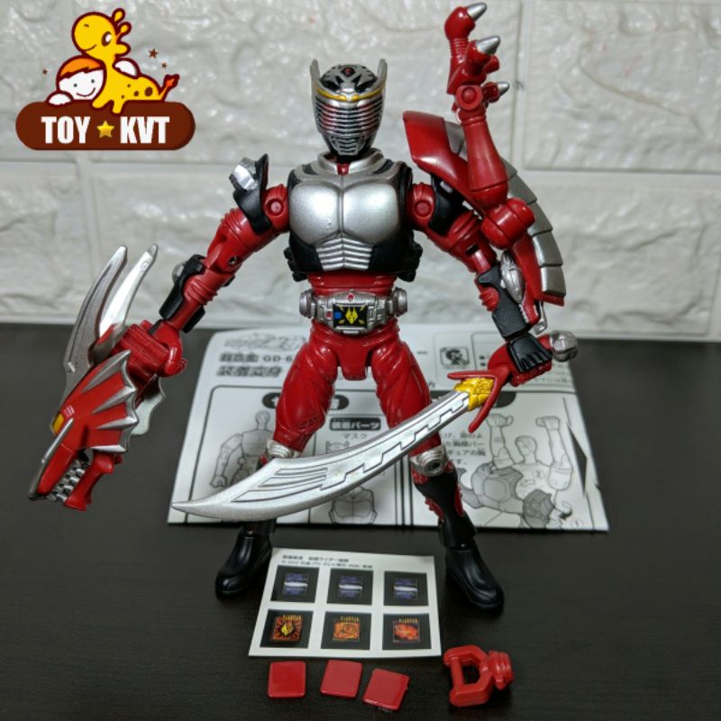 Mô Hình SHS Kamen Rider Ryuki Chogokin Kim Loại