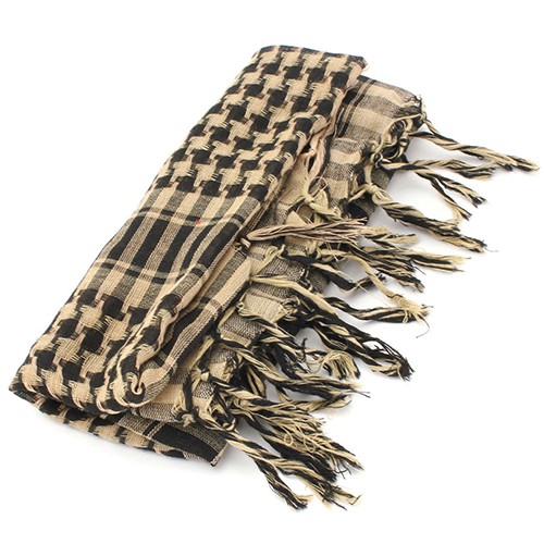 Khăn Choàng Cổ In Chữ Shemagh KeffIyeh