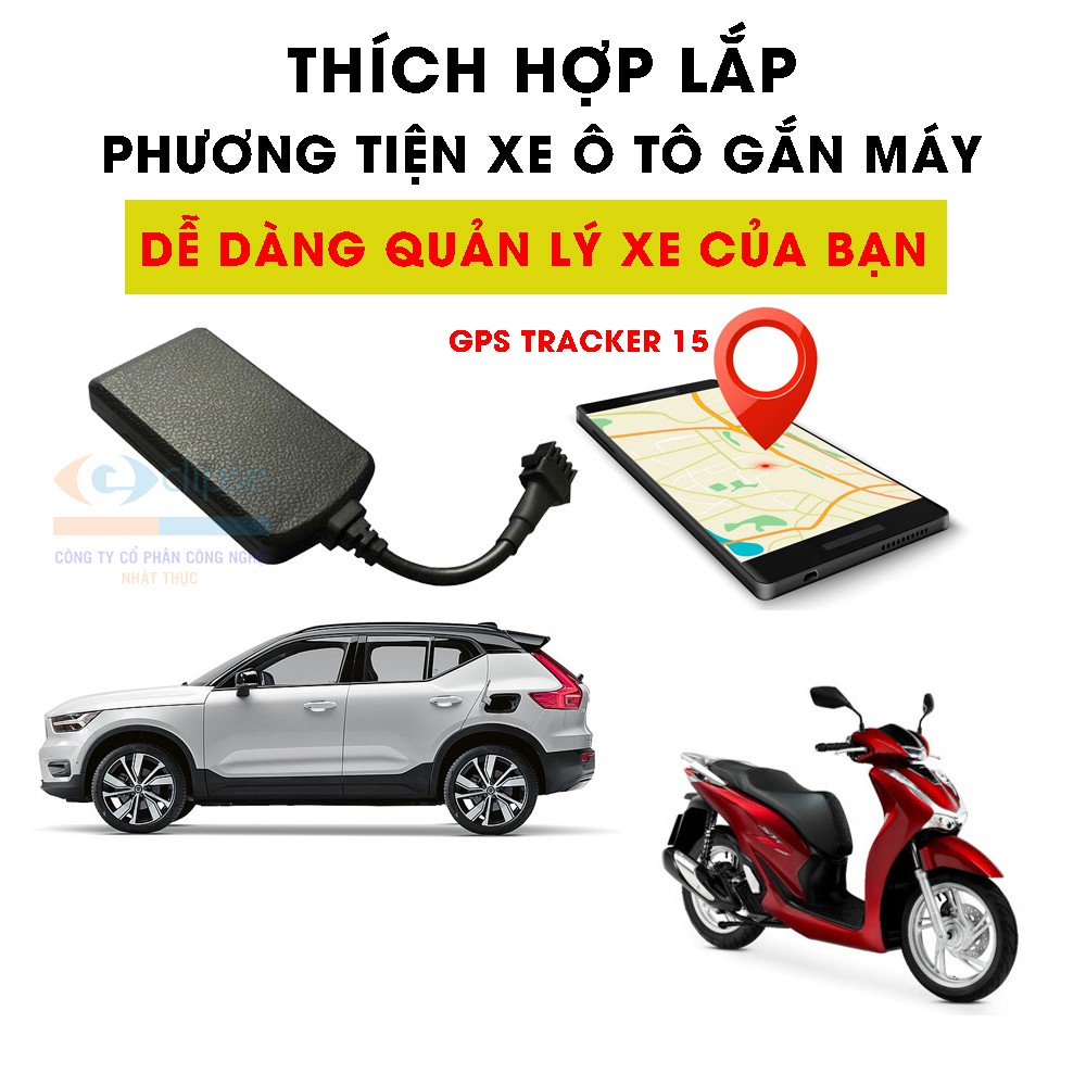 Thiết bị định vị vị trí theo dõi GPS 15 Nhật Thực